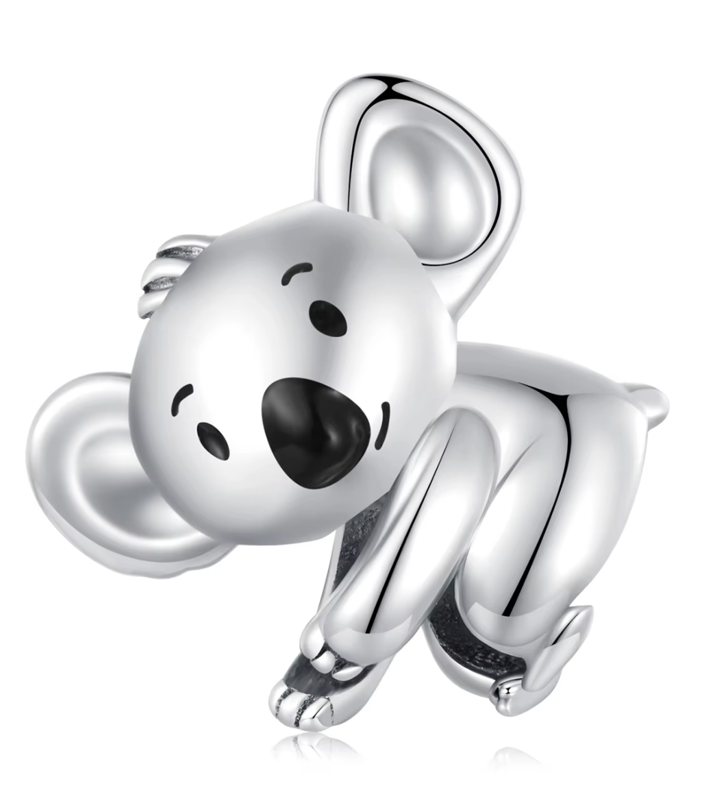 Agrega un toque de ternura con este charm de plata 925. Ideal para pulseras tipo Pandora. ¡Perfecto para regalar!