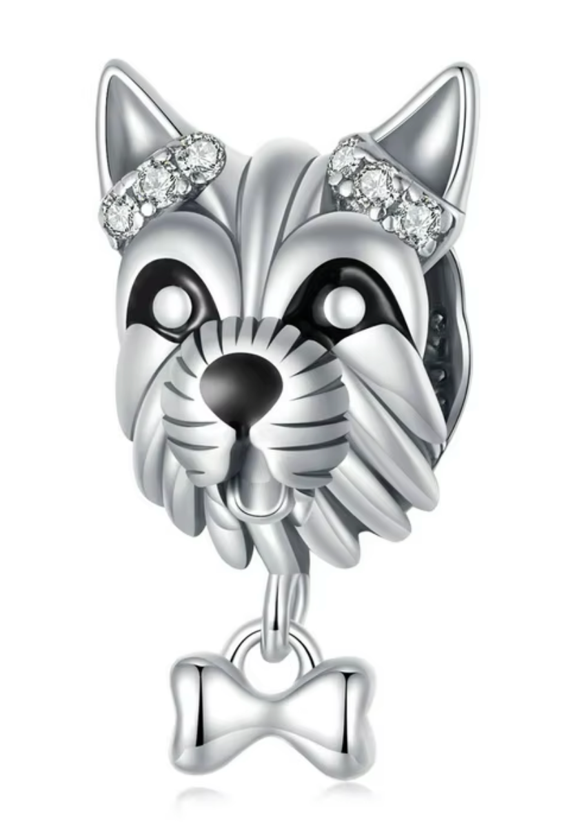 Agrega un toque de ternura con este charm de plata 925. Ideal para pulseras tipo Pandora. ¡Perfecto para regalar!