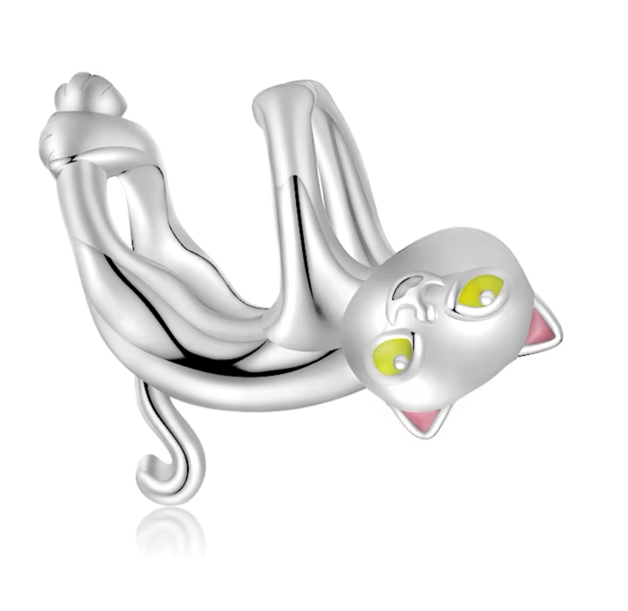 Agrega un toque de ternura con este charm de plata 925. Ideal para pulseras tipo Pandora. ¡Perfecto para regalar!
