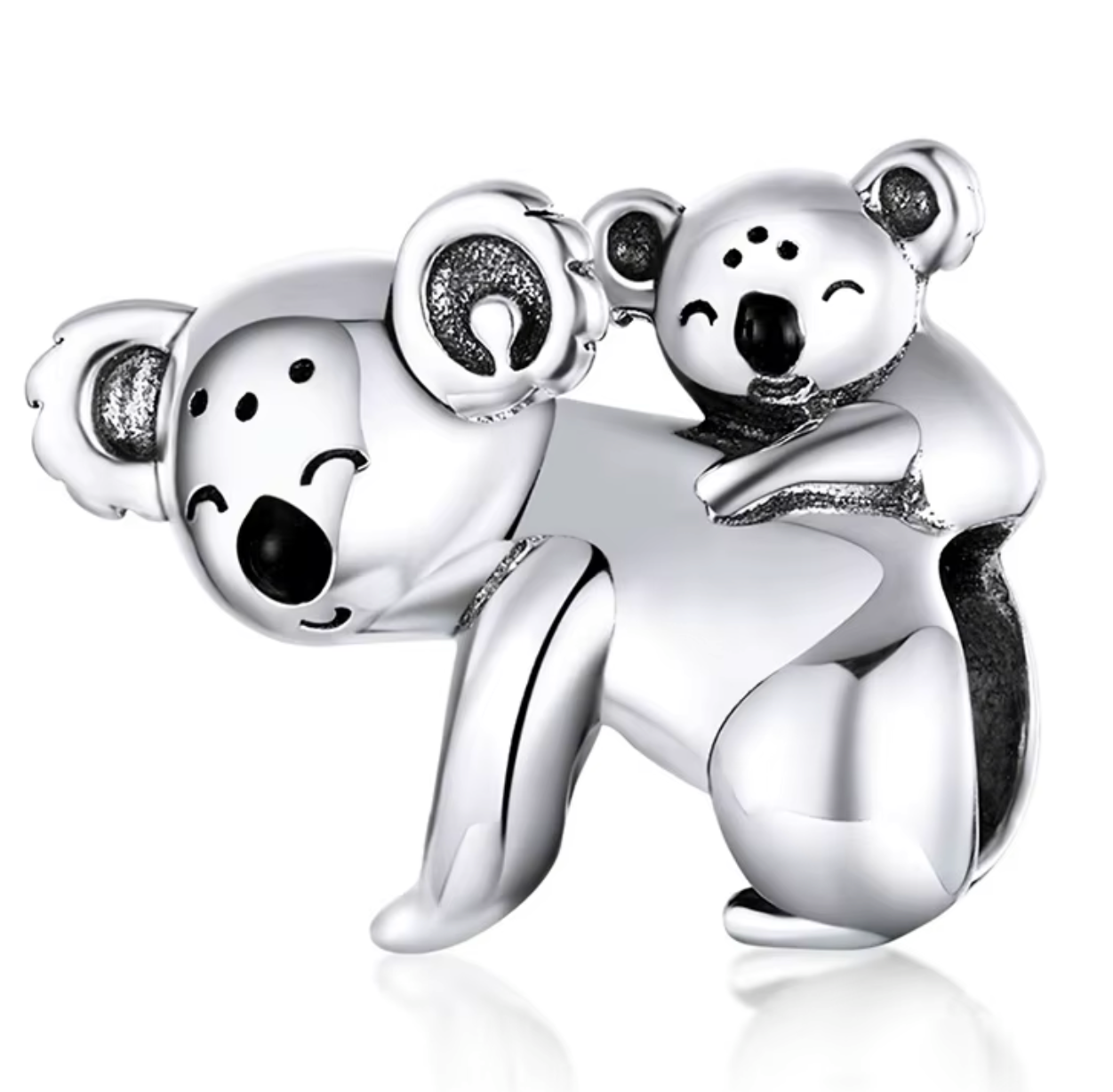 Agrega un toque de ternura con este charm de plata 925. Ideal para pulseras tipo Pandora. ¡Perfecto para regalar!