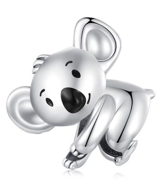 Agrega un toque de ternura con este charm de plata 925. Ideal para pulseras tipo Pandora. ¡Perfecto para regalar!