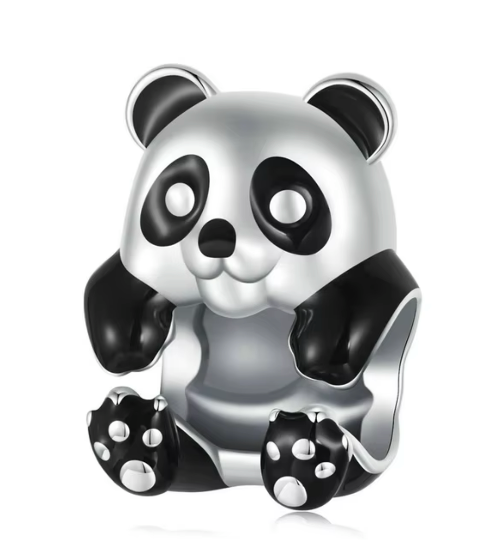 Agrega un toque de ternura con este charm de plata 925. Ideal para pulseras tipo Pandora. ¡Perfecto para regalar!